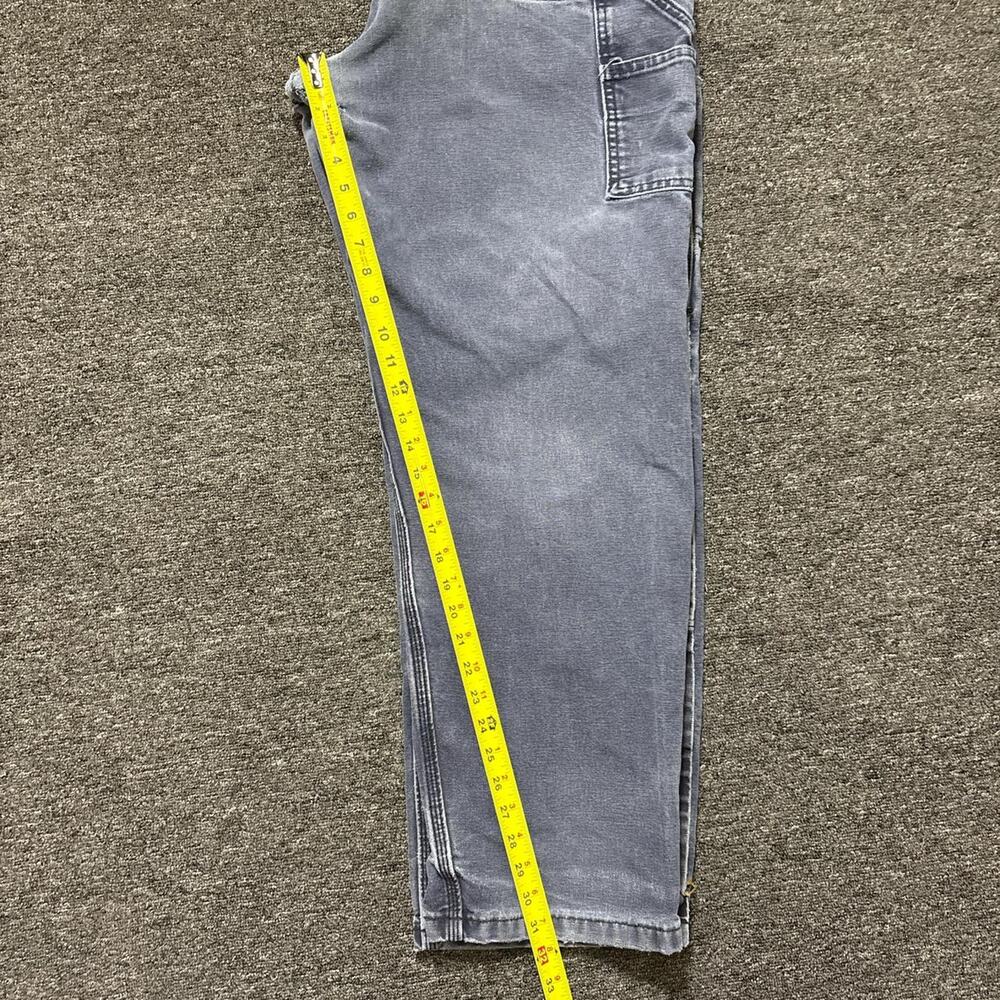 Carhartt blue double knee overalls - Picture 7 of 8